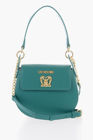 LOVE Borsa Saddle in Ecopelle con Chiusura Turn Lock