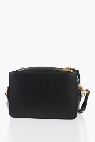  LOVE Faux Leather Camera Bag with Turn Lock Closure