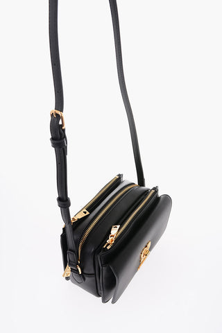  LOVE Faux Leather Camera Bag with Turn Lock Closure