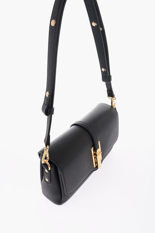 LOVE Faux Leather Shoulder Bag With Maxi Logo on the Back