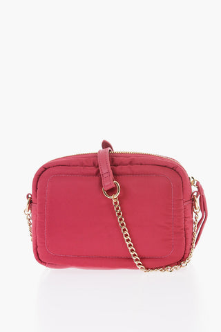 LOVE Nylon Shoulder Bag with Gold Logo