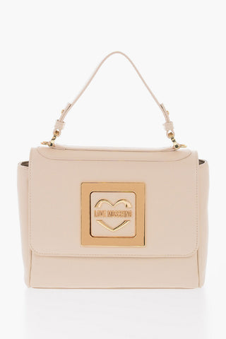 LOVE Handtasche Aus Kunstleder Mit Goldfarbenem Metall-Logo