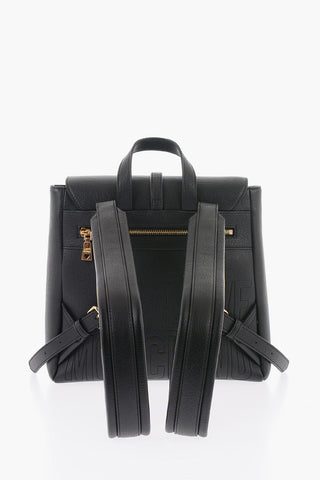 LOVE Faux Leather Backpack with Golden Details