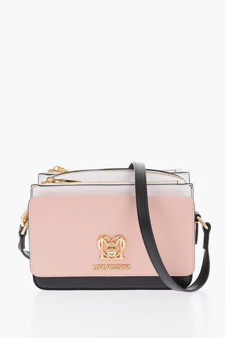 LOVE Borsa Camera in Ecopelle con Chiusura Turn Lock