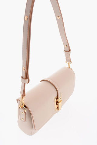  LOVE Faux Leather Shoulder Bag with Golden Details