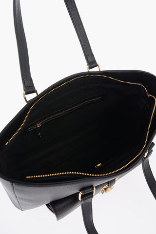 LOVE Tote-Bag Aus Kunstleder Mit Goldfarbenen Details