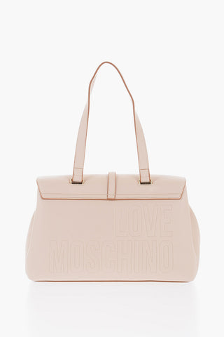 LOVE Faux Leather Bag with Removable Strap