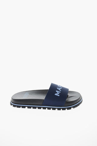 Rubber Slides with Debossed Logo