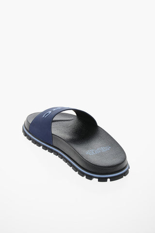 Rubber Slides with Debossed Logo