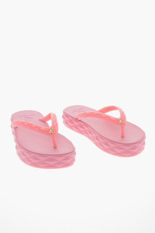 Thong DIAMOND Flip flops with Logo Detail