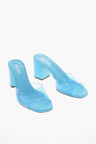 Soft-leather Pvc ANJA Mules