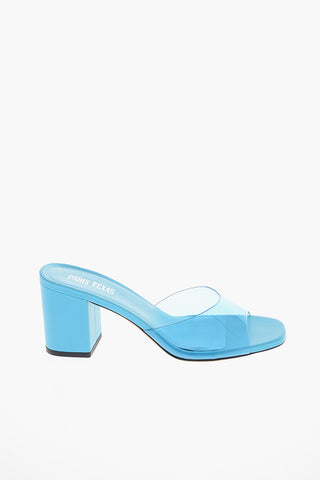 Soft-leather Pvc ANJA Mules