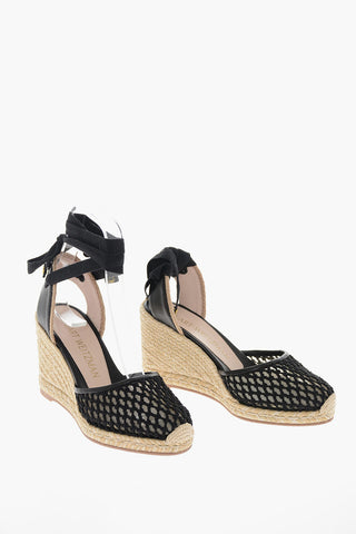 Knit-woven MARGUERITA Wedged Espadrilles