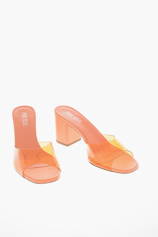 Soft-leather Pvc ANJA Mules