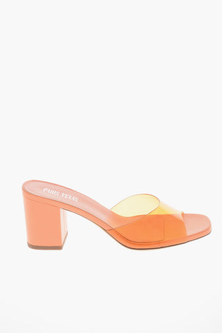 Soft-leather Pvc ANJA Mules