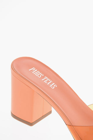 Soft-leather Pvc ANJA Mules
