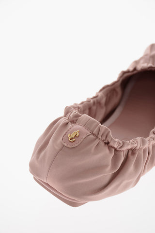 Satin BARDO Ballet Flats with Squared toe