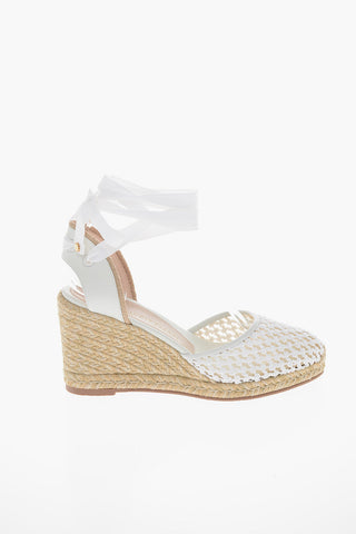 Knit-woven MARGUERITA Wedged Espadrilles