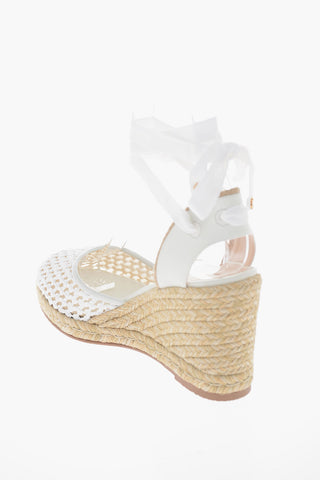 Knit-woven MARGUERITA Wedged Espadrilles