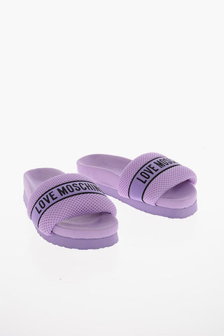 LOVE Fabric Slides with Mesh Details