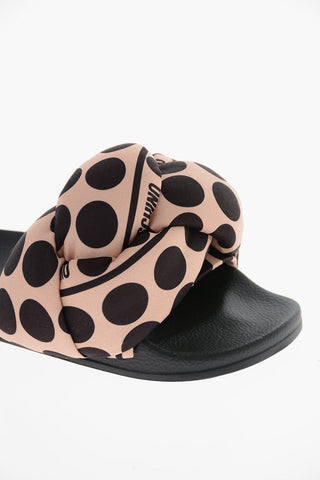 LOVE Ciabatte con Tomaia Effetto Foulard Intrecciato