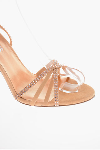 Sandali HOLLY NICOLE in Suede con Strass