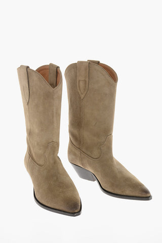 Suede-leather DUERTO Texan Boots