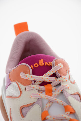 Sneakers Basse con Dettagli in Suede