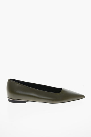 Soft-leather FURLA CODE Pointed-toe Ballet Flats