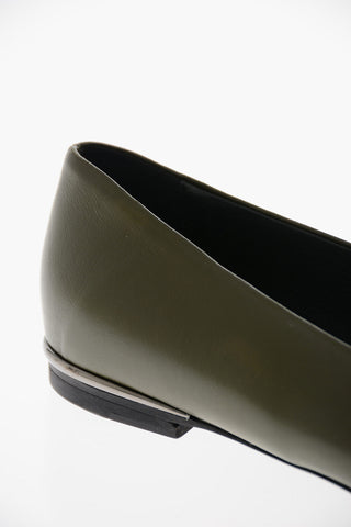 Soft-leather FURLA CODE Pointed-toe Ballet Flats
