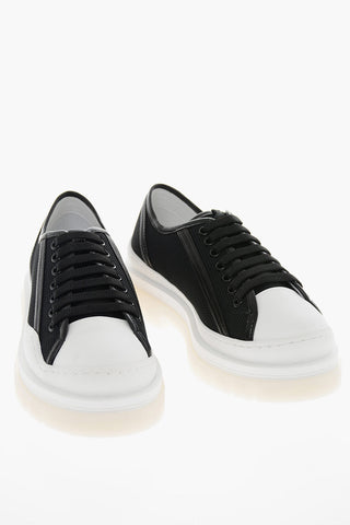 Tech-textile FURLA HYKE Low-top Sneakers with Leather Trimmings