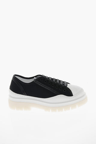 Tech-textile FURLA HYKE Low-top Sneakers with Leather Trimmings