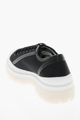 Tech-textile FURLA HYKE Low-top Sneakers with Leather Trimmings