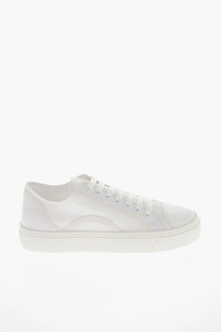 Tech-textile FURLA BINDING Low-top Sneakers with Leather Trimmings