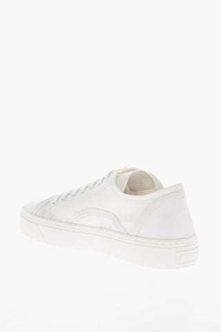 Tech-textile FURLA BINDING Low-top Sneakers with Leather Trimmings