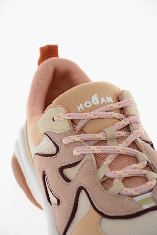 Low-top Sneakers with Suede-leather Detailing