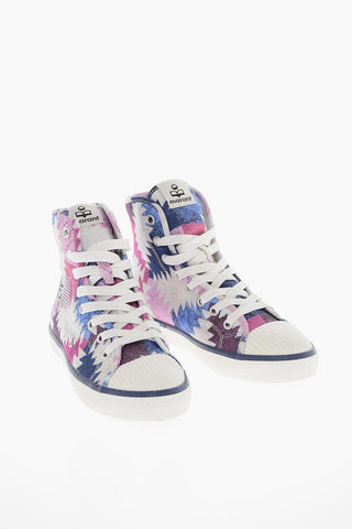 Canvas BENKEEN High-top Sneakers with Logo