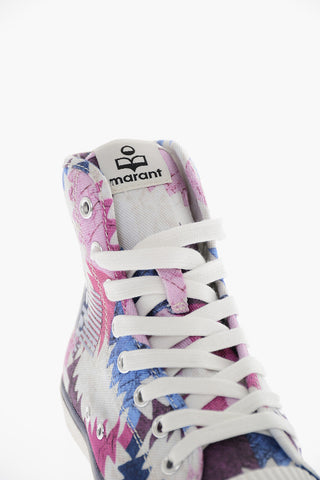 Canvas BENKEEN High-top Sneakers with Logo