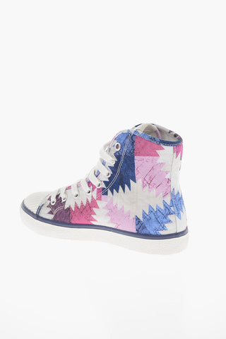 Canvas BENKEEN High-top Sneakers with Logo