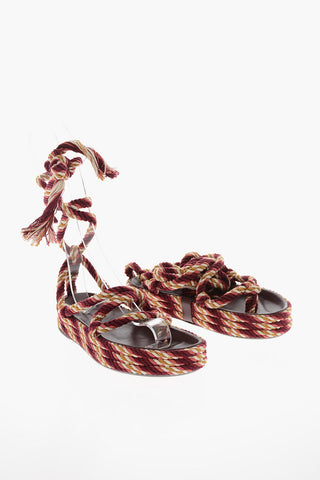 Roped EROL Sandals with Gladiator-fastening