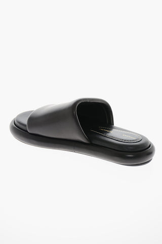 Soft-leather DOROTEA PALM Slides with Statement Sole