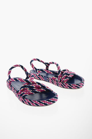 Cotton Roped Sandals