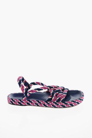 Cotton Roped Sandals