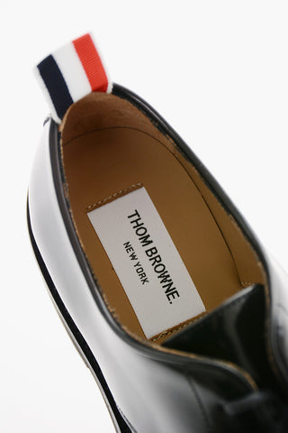 Scarpe Derby UNIFORM in Pelle con Dettaglio Logo