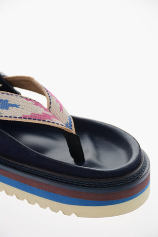 Sandali a Infradito EDEME in Pelle con Suola Chunky