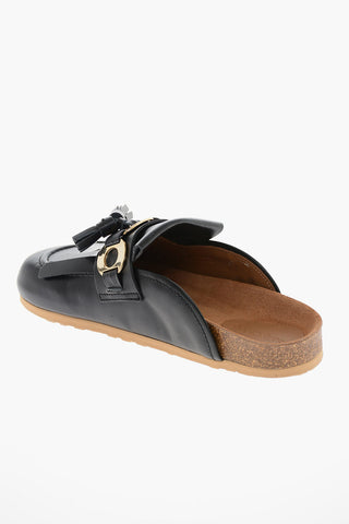 SEE BY Mules CHERI in Pelle con Dettaglio Frange