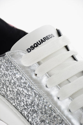 Leather BUMPER Glittery Sneakers