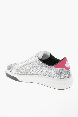 Leather BUMPER Glittery Sneakers