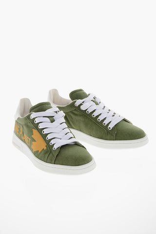 ONE LIFE ONE PLANET Recycled-canvas BOXER Sneakers with Logo
