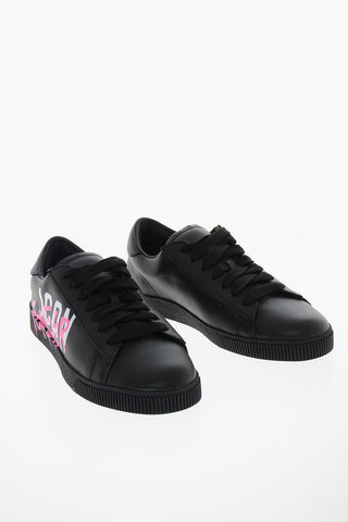 ICON Leather CASSETTA Sneakers with Print